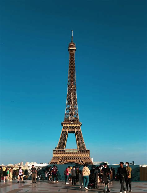 Aerial View Of Eiffel Tower · Free Stock Photo