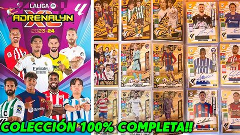 COLECCION 100 COMPLETA ADRENALYN XL 2023 24 LIGA EA SPORTS Con