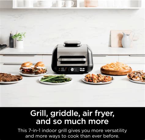 The New Ninja Foodi Indoor Griddle Air Fryer Pro Xl Grill And