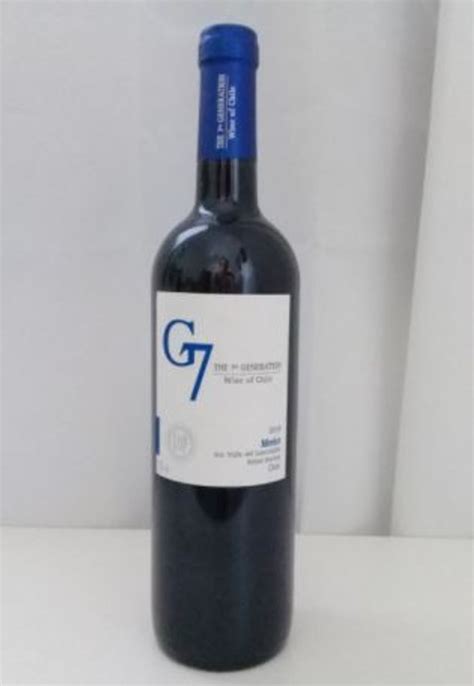 Vinho Chileno G7 The 7 Generation Merlot 750ml Móvel p Casa G7 The7