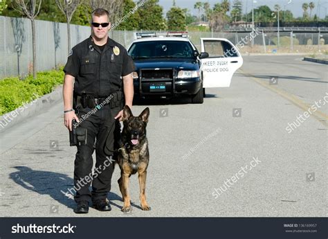 British Police Dog Handler