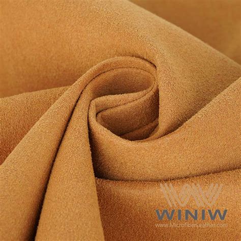 0 8mm Suede Nylon Microfiber Faux Leather Fabric Material For Shoe