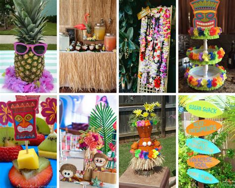 Diy And Ideas Para Una Fiesta Hawaiana My Basa Diy