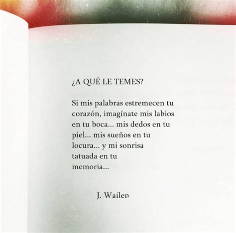 J Wailen On Instagram Si Mis Palabras Estremecen Tu Coraz N