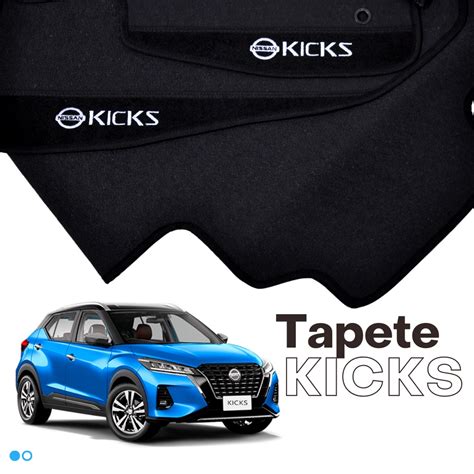 Jogo Tapete Carro Nissan Kicks 2016 2017 2018 2019 2020 2021 E 2022