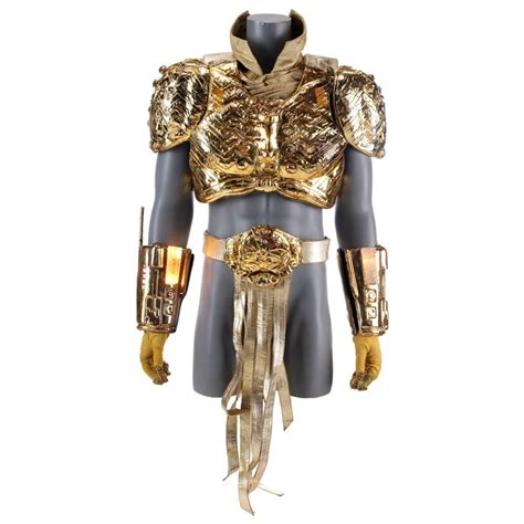 Lot 233 Skeletors Frank Langella Armor And Light Up Gauntlets