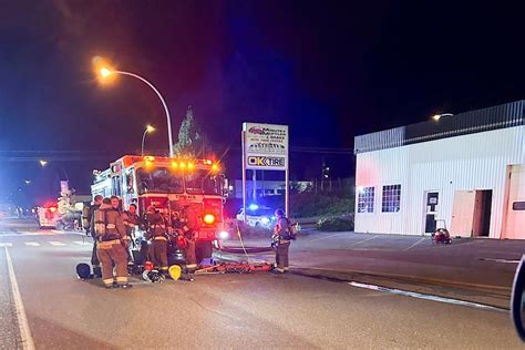 Firefighters Extinguish Blaze At Terrace Business Terrace Standard