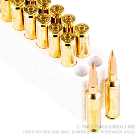 200 Rounds Of Bulk 6 5 Creedmoor Ammo By Winchester 140gr Hpbt