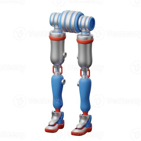 3d Illustration Robot Technology Robot Leg 41469164 Png