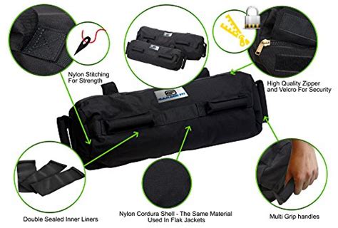 Garage Fit Heavy Duty Workout Sandbags with Rubber Handle for Fitness ...