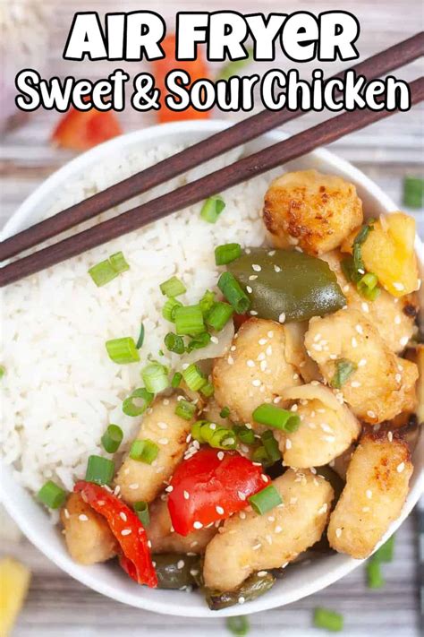 Air Fryer Sweet And Sour Chicken Marathons And Motivation