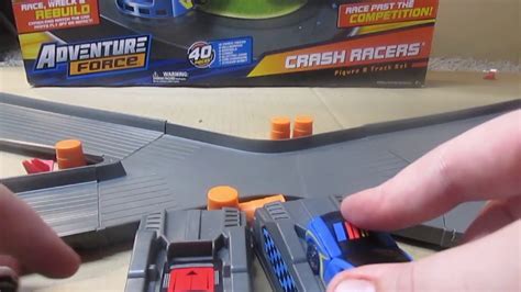 Nascar Adventure Force Crash Racers Figure From Far Out Toys Review