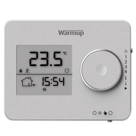 Programmierbare Thermostate für Fußbodenheizungen Warmup