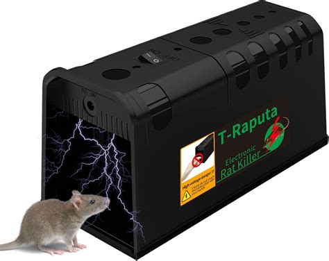 T Raputa Electric Rat Trap 7000v Instantly Kills The Mouse For