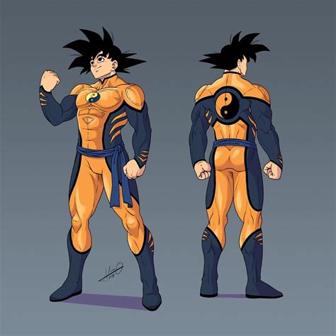 [Artwork] DC Comics Goku by Adamo ZockerMaul : DCcomics