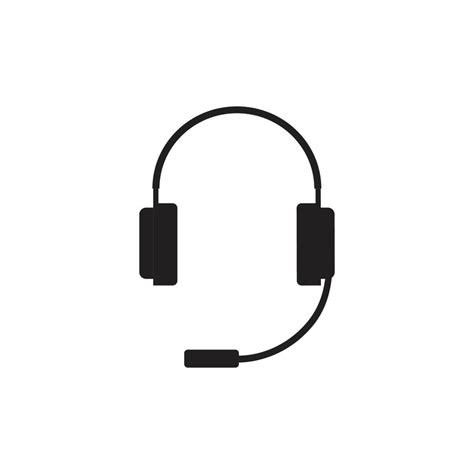 headphone logo vector 13833936 Vector Art at Vecteezy