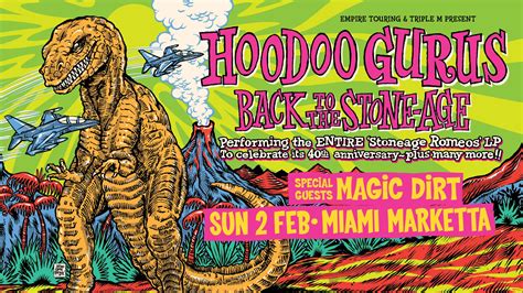 HOODOO GURUS Stoneage Romeos 40th Anniversary TOUR SOLD OUT