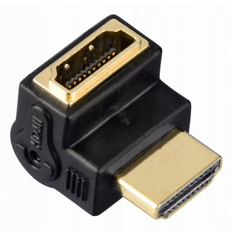 Hama Adapter Hdmi K Towy Stopni Gniazdo Hdmi Wtyk Hdmi Sklep