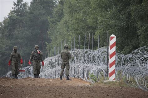 Polska Chce Od Unii Pieni Dzy Na Mur Na Granicy Bia Oruskiej Mln