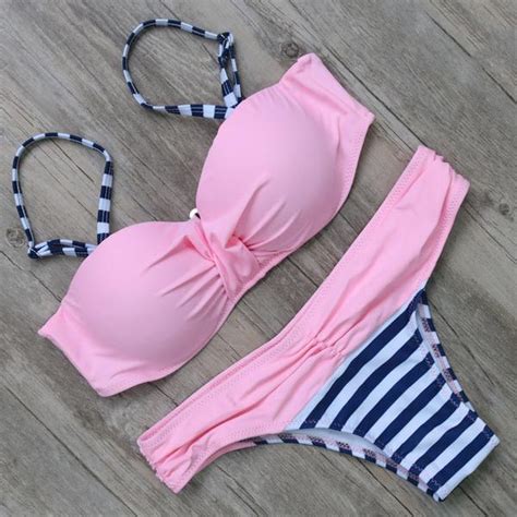 Swimwear Swimsuit Women Bikini Push Up Bikini Set Sexy Bandage Brazilian Bikinis Biquini