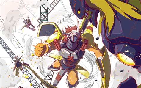 Illustration Anime Digimon Cartoon Comics Digimon Tri Greymon