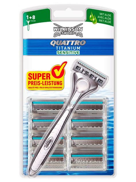 Wilkinson Sword Quattro Titanium Sensitive