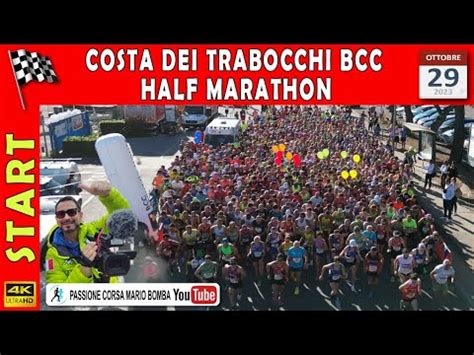 PARTENZA Costa Dei Trabocchi BCC Half MarathonDOMENICA 29 OTTOBRE