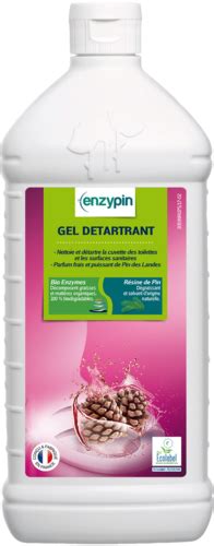 Gel détartrant WC ENZYPIN LE VRAI Professionnel 1L Ecolabel