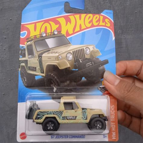 Jual Hot Wheels Hotwheels 67 Jeepster Commando Coklat 2023 Shopee Indonesia