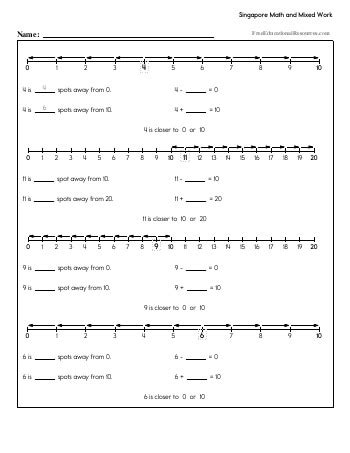 Singapore Math Worksheets | FreeEducationalResources.com - Worksheets ...