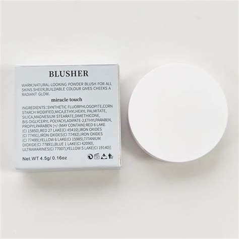 Wholesale Vegan Nude Matte Blusher Face Bronzer Powder Palette Private Label Makeup Pink Blush