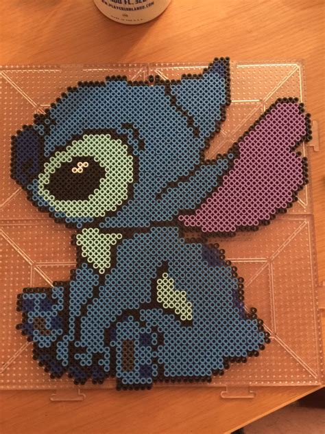 Stitch Perler Diy Perler Beads Perler Bead Disney Perler Beads Designs