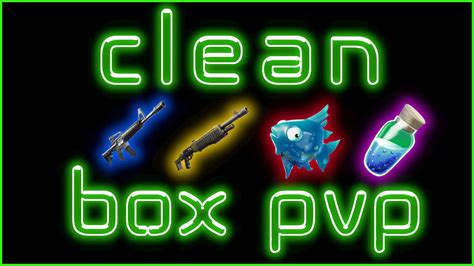 Clean Box Pvp By Gidaboi Fortnite Creative Map Code