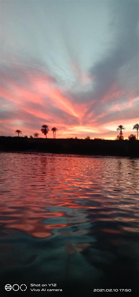 Sunset from the river Nile .. Egypt : r/sunset