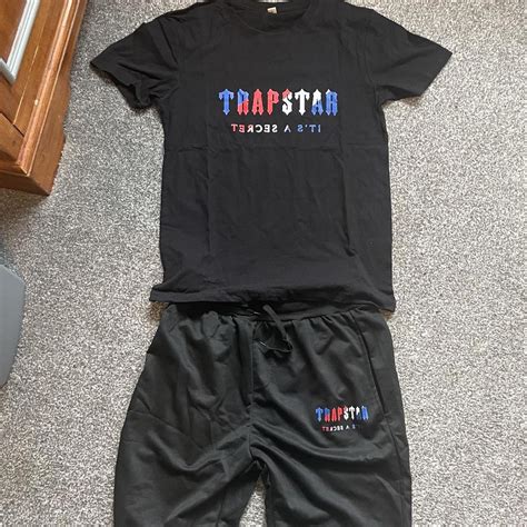 Trapstar T Shirt And Shorts Set Brand New Perfect Depop