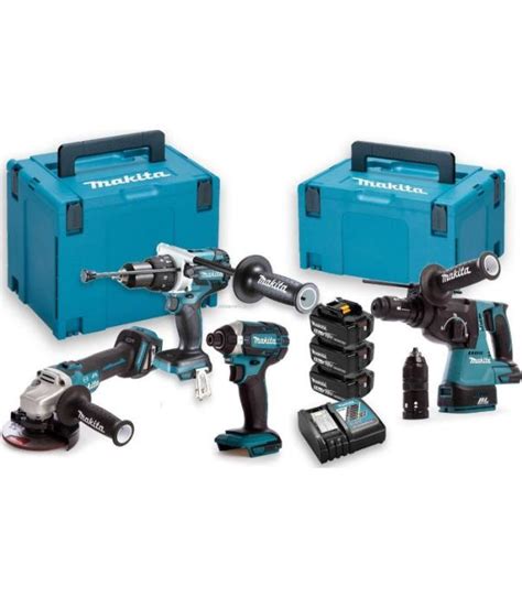 MAKITA DLX4104TJ1 Set Akumulatorskega Orodja