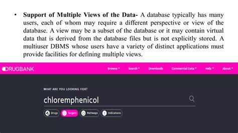 Characteristics And Advantages Of Database Management System Ppt