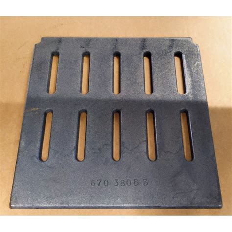 Grille De D Cendrage Pour Po Le Bois Insert Et Chemin E