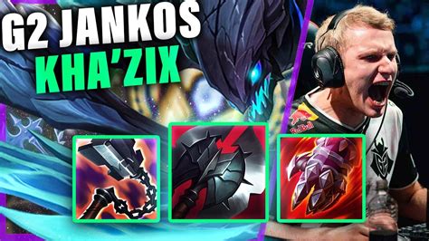 G2 JANKOS KHA ZIX Vs KAYN PRESEASON S11 G2 JANKOS STREAM GAMEPLAY