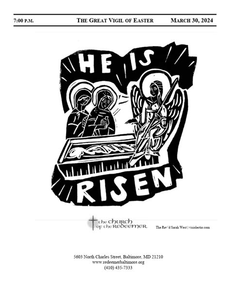 2024 Easter Vigil Final Download Free Pdf Baptism Jesus