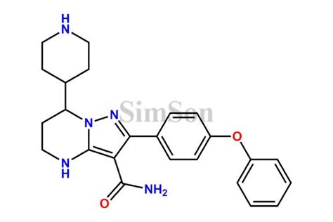 Zanubrutinib Amide Impurity CAS No NA Simson Pharma Limited