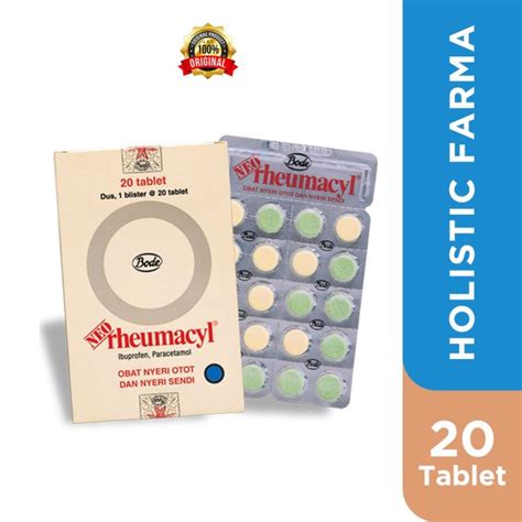 Neo Rheumacyl Tablet 1 Strip Isi 20 Tablet Lazada Indonesia