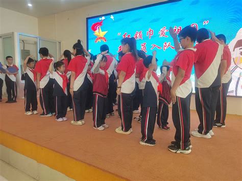 刘台庄中心小学举行“红领巾爱祖国”新队员入队仪式 昌黎县人民政府