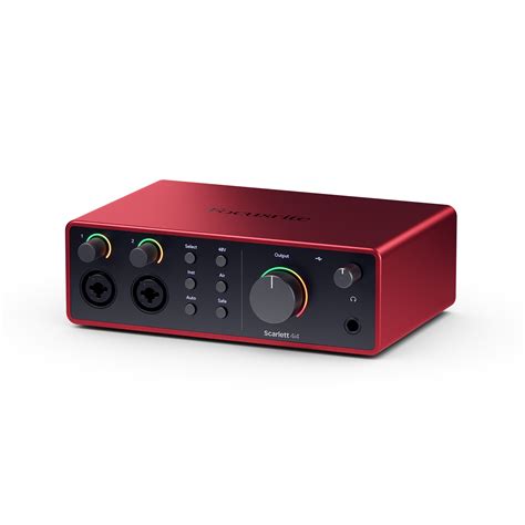 Focusrite Scarlett 4th Gen 第4代 4i4 錄音介面