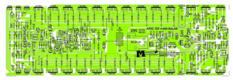 Muarif Efendi - PCB Power Amplifier Class H Apex H900 TEF...