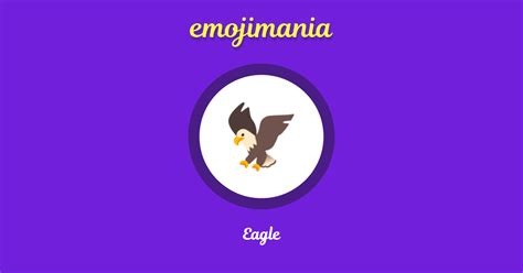 🦅 Eagle emoji Copy & Paste - Emojimania