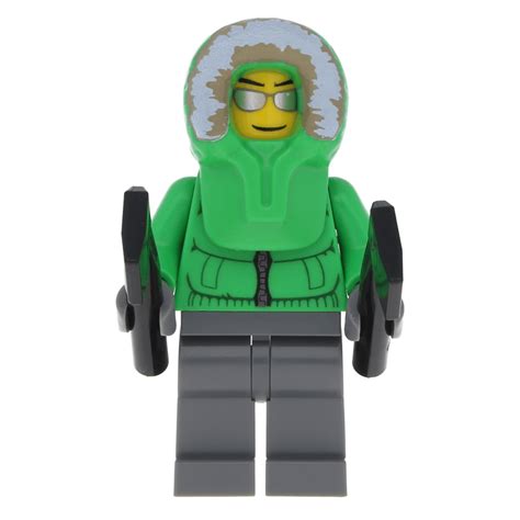 Минифигурка LEGO Cty0252 Ледяной рыбак – купить в интернет-магазине ...