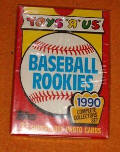 Topps Toys R Us Rookies Baseball Cards Complete Set Factory Sealed