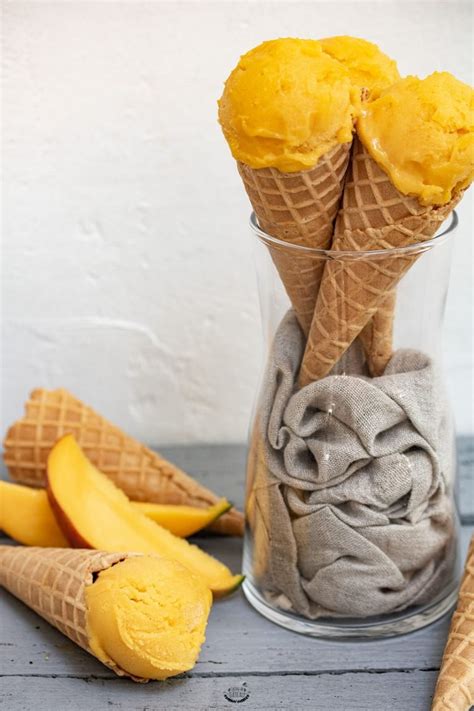 Sorbet à la mangue