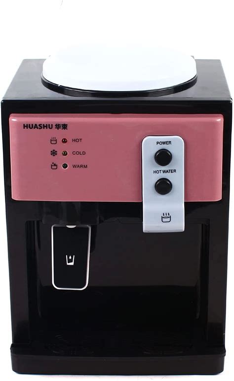 Top Loading Water Cooler Dispenser 46 194F Mini 15 H Desktop Electric Hot Cold Water Dispenser